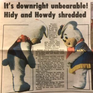 Hidy and Howdy mascots